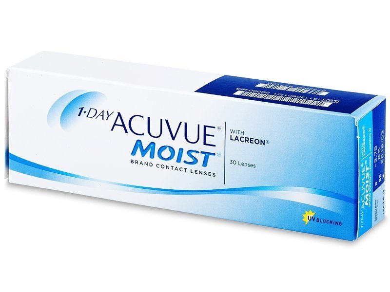 1-DAY ACUVUE MOIST MIOPIA O HIPERMETROPIA